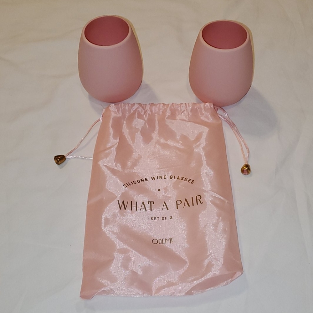 Odeme silicone wine glasses set of 2